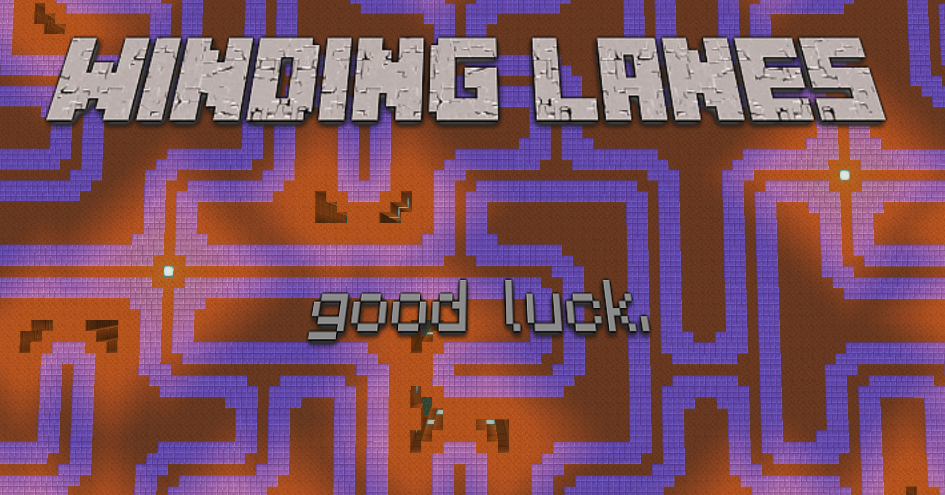 Descargar Winding Lanes para Minecraft 1.16.5